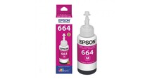 REFIL DE TINTA EPSON MAGENTA - T664 T664220 L110/L200/L210/L355/L555/L395 - 70ML ORIGINAL