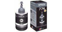 REFIL DE TINTA EPSON PRETA T774120 140ML P/ M105 E M205 ORIGINAL 140ML